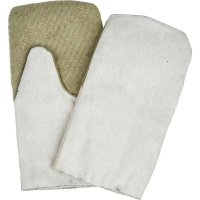 Рукавицы утепленные с брезентовым наладонником 480г/м (ватин)