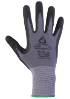 JN031 Перчатки нейлоновые с микронитриловым покрытием ладони