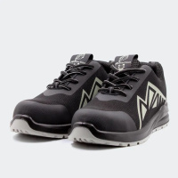 Кроссовки усиленные серые ПУ/ТПУ с КП и КС