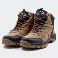 Ботинки замшевые CLIMB NATURE MOUNTAIN LEAF на ТПР подошве