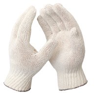 Перчатки трикотажные х/б ЭКОНОМ 24 гр.10 кл.(4 нити) уп.500 пар