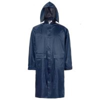 Плащ влагозащитный ПВХ на кнопках, 200 гр./м2