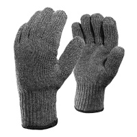 Перчатки двойные шерстяные с внутренним начесом