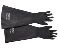 Перчатки камерные резиновые текстурированные, 600 мм 