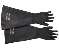 Перчатки камерные резиновые текстурированные, 600 мм 