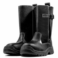 Сапоги кожаные Стандарт утепленные ПУ с МП