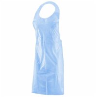 Фартук ПЭ голубой 25 мкм 