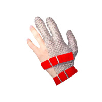 Перчатка кольчужная трехпалая