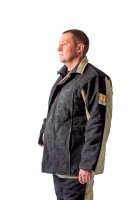 Костюм сварщика брезентовый со спилком пл.2,3 м2 утепленный 