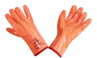 Перчатки ПВХ нефтеморозостойкие (30 см, полный облив)