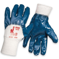 JN066 Перчатки нитриловые покрытие на ¾, манжета резинка