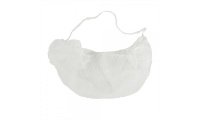 Набородник на резинках, белый уп.100 шт