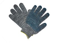 Перчатки трикотажные х/б с ПВХ ЭКОНОМ 42 гр. (4 нити) 10 кл. уп.500 пар