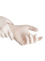 Перчатки латексные опудренные 5,4 гр. 50 пар/уп.